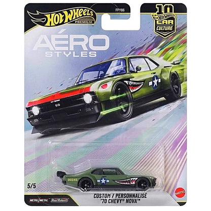 [PRE ORDER] Hot Wheels Premium 1:64 Car Culture Aéro Styles Case U Set of 5 FPY86-961U