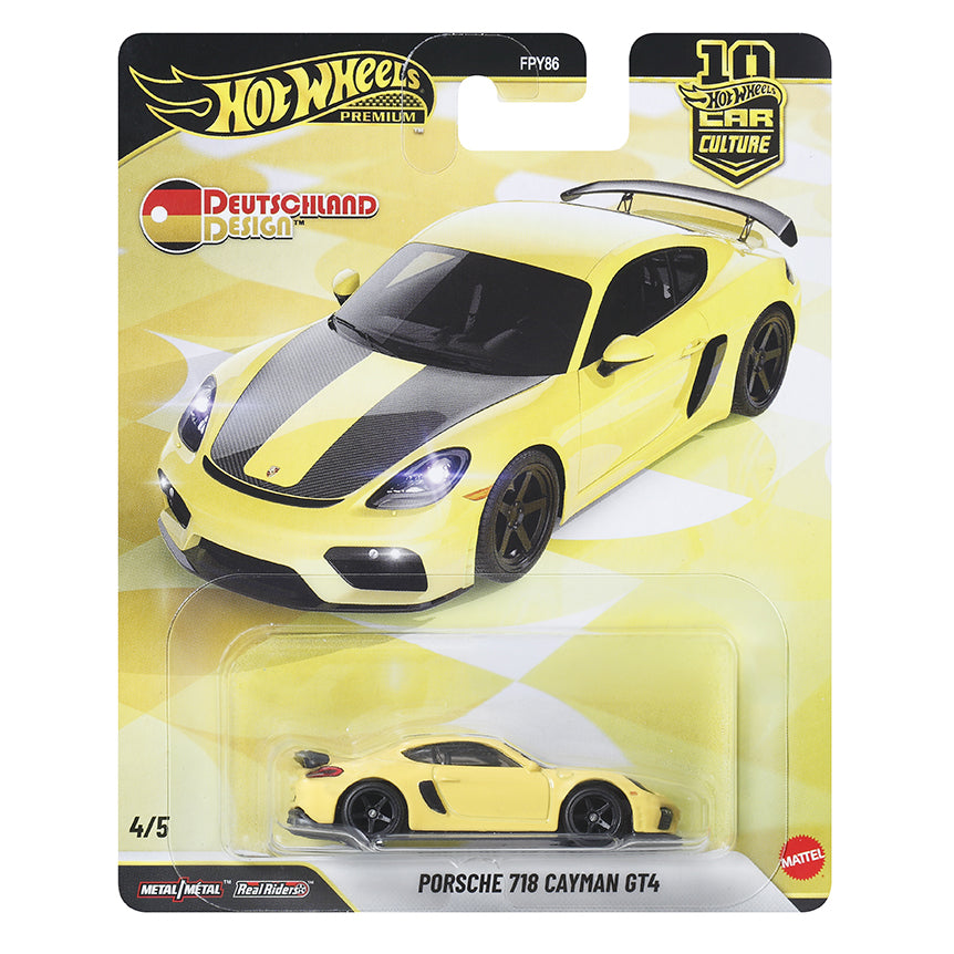 [PRE ORDER] Hot Wheels Premium 1:64 Car Culture Deutschland Design Case W Set of 5