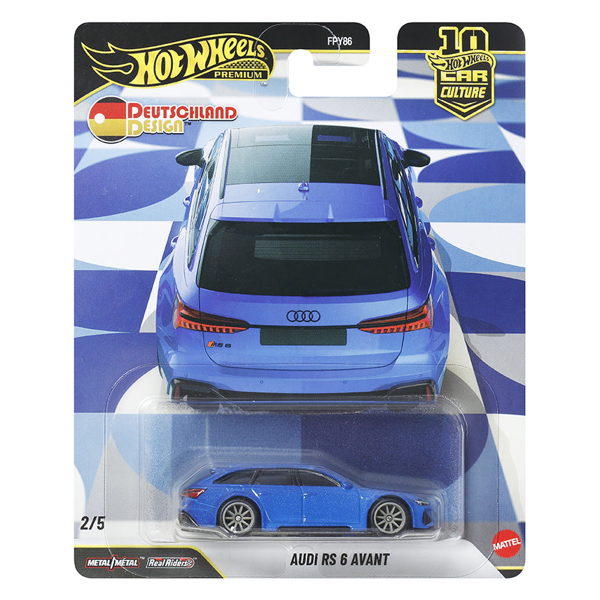 [PRE ORDER] Hot Wheels Premium 1:64 Car Culture Deutschland Design Case W Set of 5