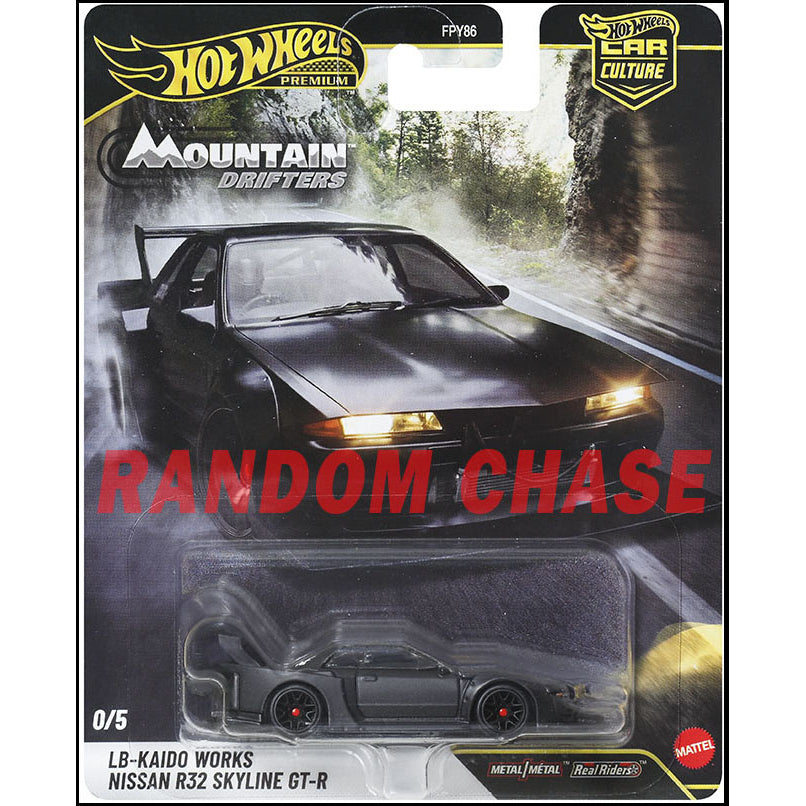 [PRE ORDER] Hot Wheels Premium 1:64 Car Culture 2027 Mountain Drifters Case A Set of 5