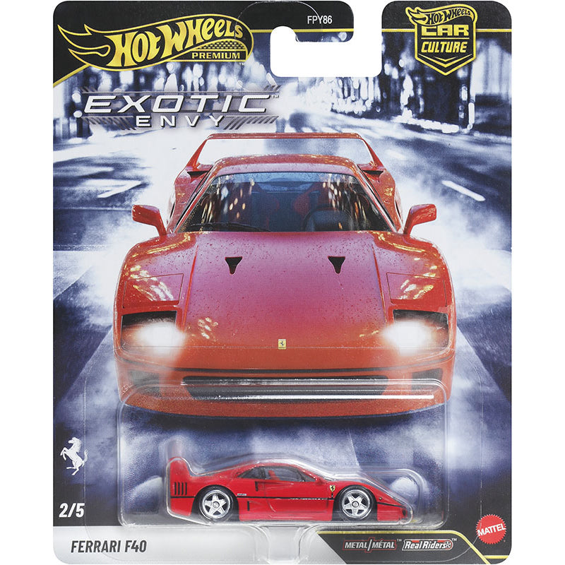 Hot Wheels Car Culture Exotic Envy Case B FPY86-962B