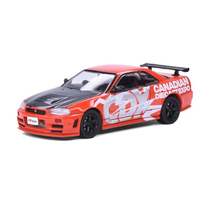Greenlight 1:64 Nissan Skyline R34 GT-R Canadian DieCast Expo 2026