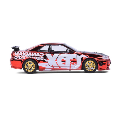 Greenlight 1:64 Nissan Skyline R34 GT-R Dinner Edition Canadian DieCast Expo 2026