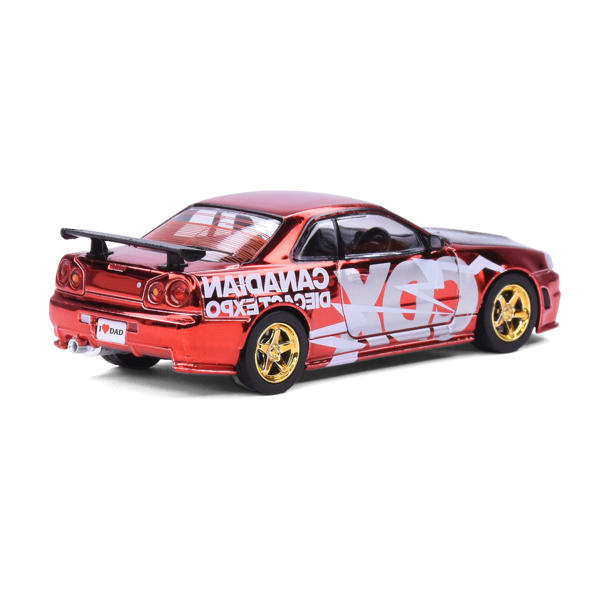 Greenlight 1:64 Nissan Skyline R34 GT-R Dinner Edition Canadian DieCast Expo 2026