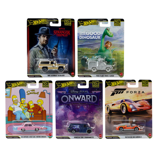 [PRE ORDER] Hot Wheels Premium 1:64 Pop Culture 2026 Mix S Set of 5