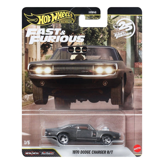 Hot Wheels Premium 1:64 Fast and Furious 25th Anniversary Case Q Set of 10