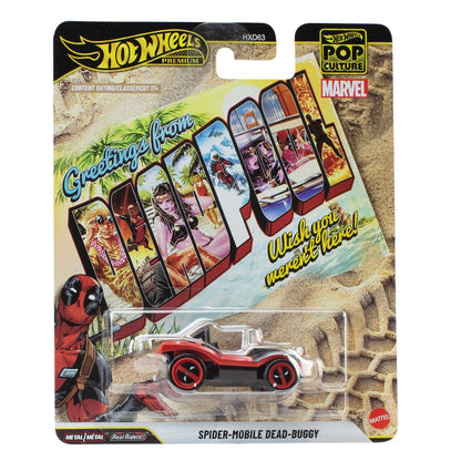 Hot Wheels Premium 1:64 Pop Culture 2025 Case Q Set of 5 HXD63-956Q