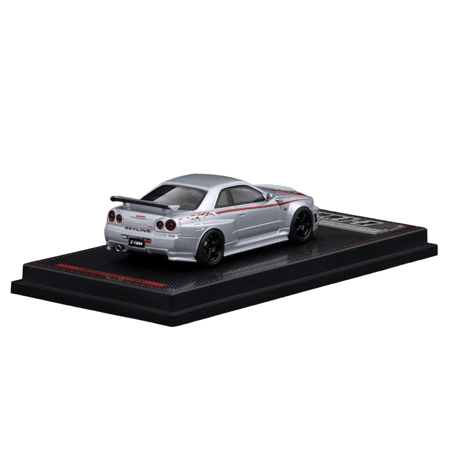 Ignition Model 1:64 Nismo R34 GT-R Z-Tune Silver IG3840