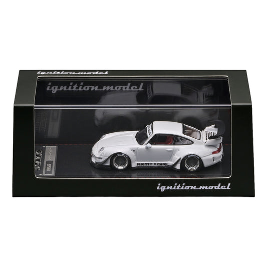 [PRE ORDER] Ignition Model 1:64 RWB 993 White Mettalic