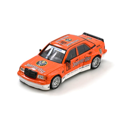 Inno64 1:64 Mercedes-Benz 190E Pandem Rocket Bunny Jagermeister Orange