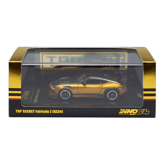 Inno64 1:64 Top Secret Fairlady Z RZ34 Gold