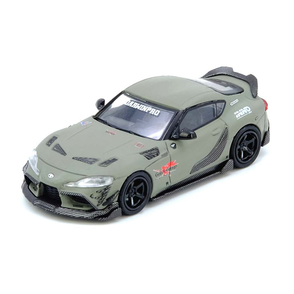 Inno64 1:64 Toyota Supra A90 Darwin Pro Matt Green