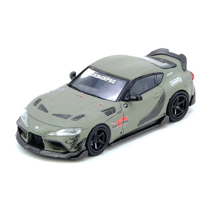 Inno64 1:64 Toyota Supra A90 Darwin Pro Matt Green