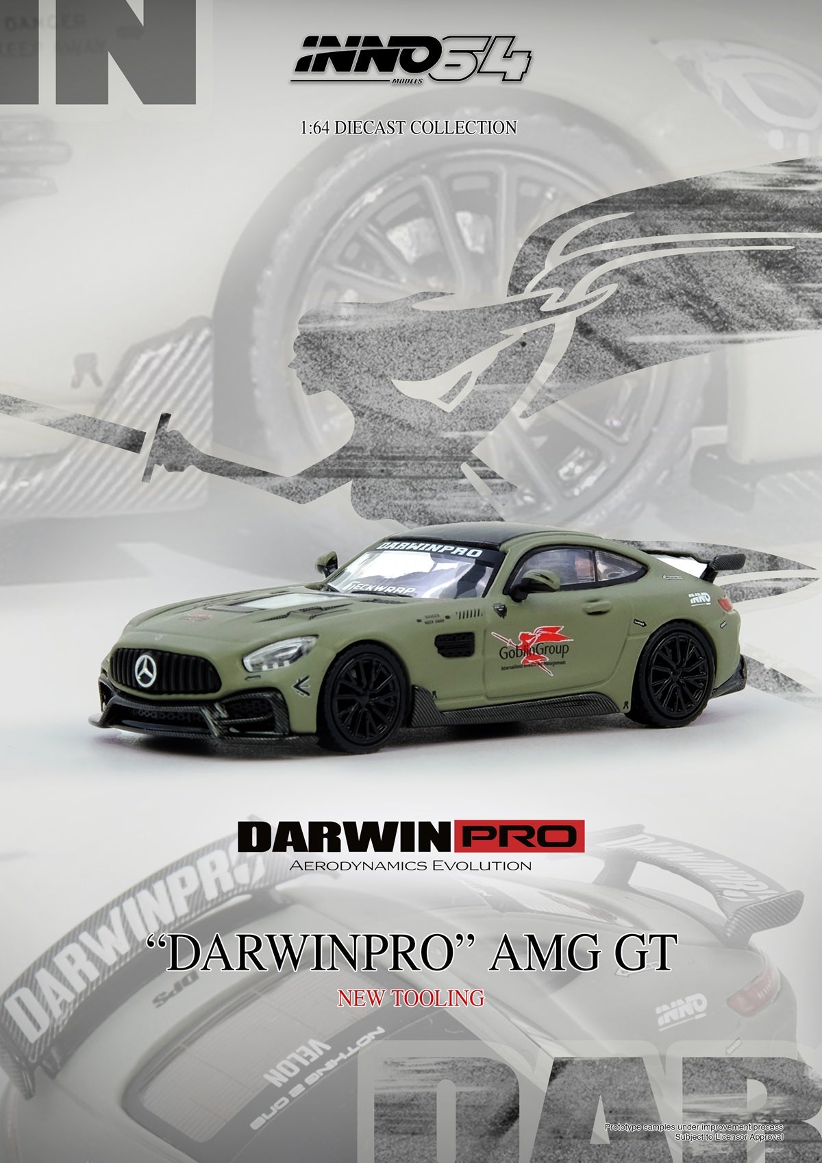 [PRE ORDER] Inno64 1:64 Darwin Pro AMG GT