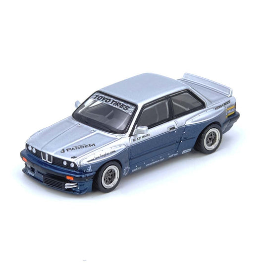 Inno64 1:64 Pandem Rocket Bunny E30 M3 Silver and Blue
