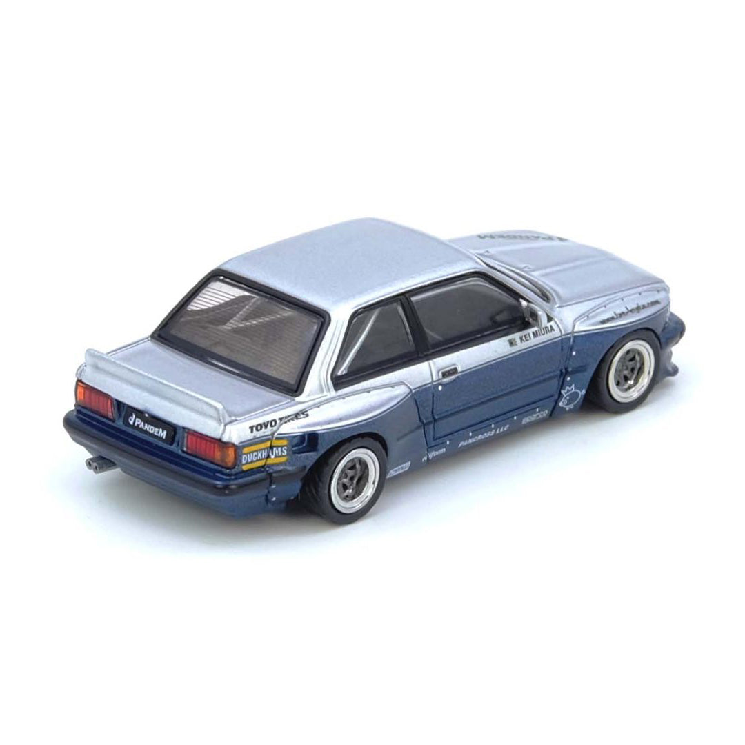 Inno64 1:64 Pandem Rocket Bunny E30 M3 Silver and Blue