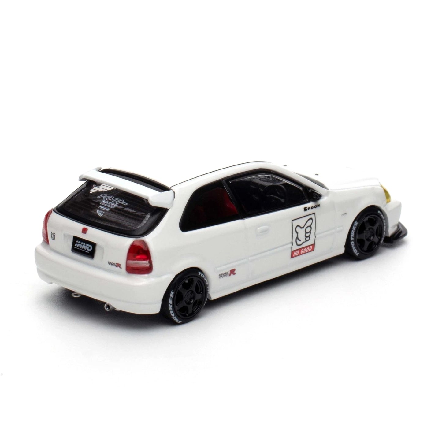 Inno64 1:64 Honda Civic Type-R (EK9) White TDE 2025