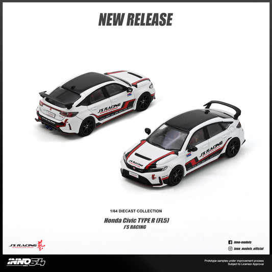 [PRE ORDER] Inno64 1:64 Honda Civic FL5 J'S Racing