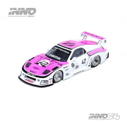 [PRE ORDER] Inno64 1:64 Mazda RX7 (FD3S) LB-Super Silhouette Drift Games 2025