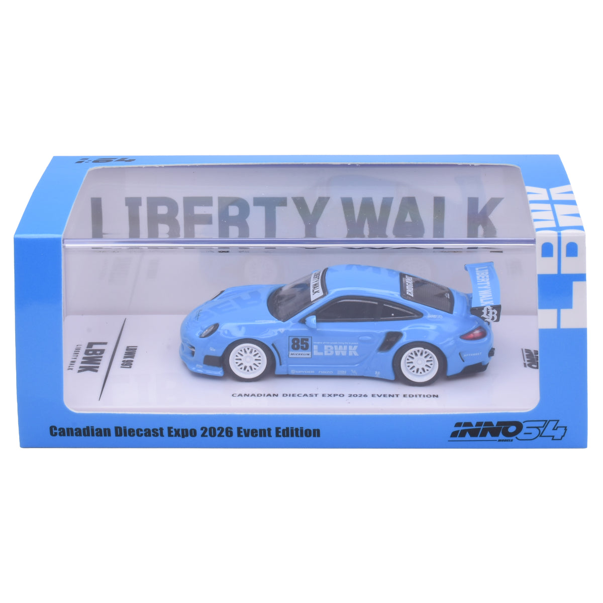 Inno64 1:64 LBWK 997 Light Blue Canadian Diecast Expo 2026