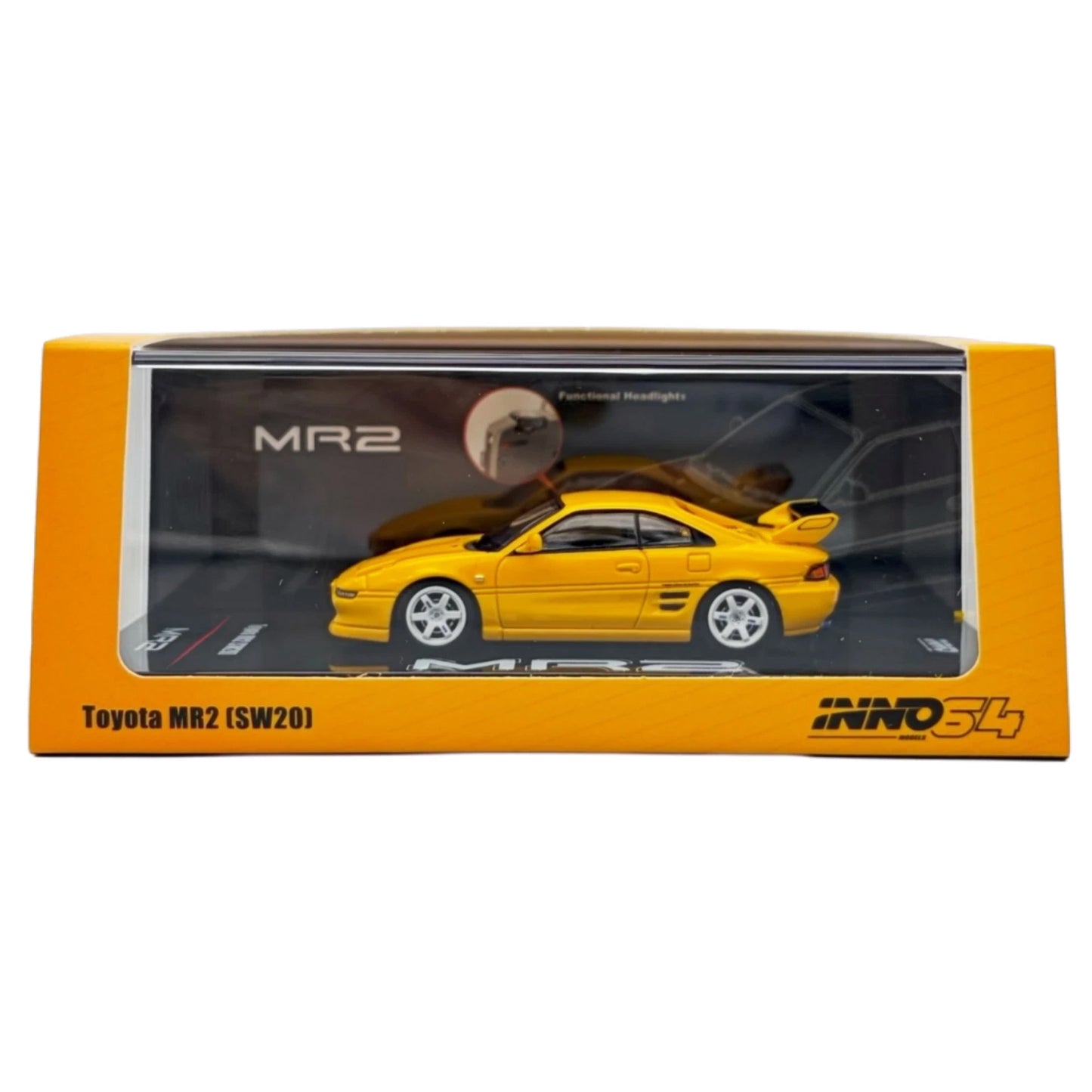 Inno64 1:64 Toyota MR2 SW20 Yellow