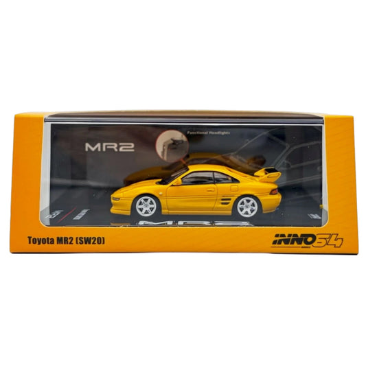 Inno64 1:64 Toyota MR2 SW20 Yellow