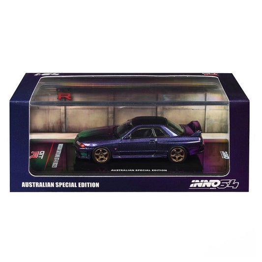 Inno64 1:64 Skyline GT-R R32 Midnight Purple Australia Special Edition