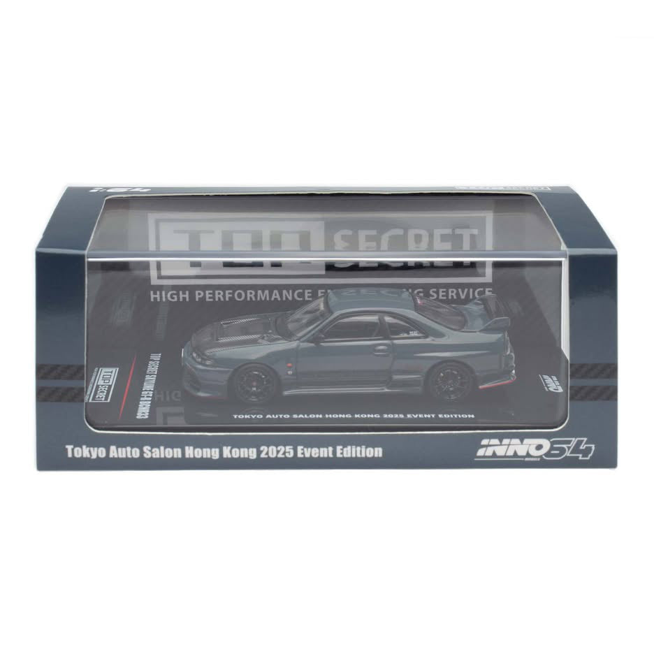 Inno64 1:64 Top Secret Skyline GT-R BCNR33 Tokyo Auto Salon Hong Kong 2025