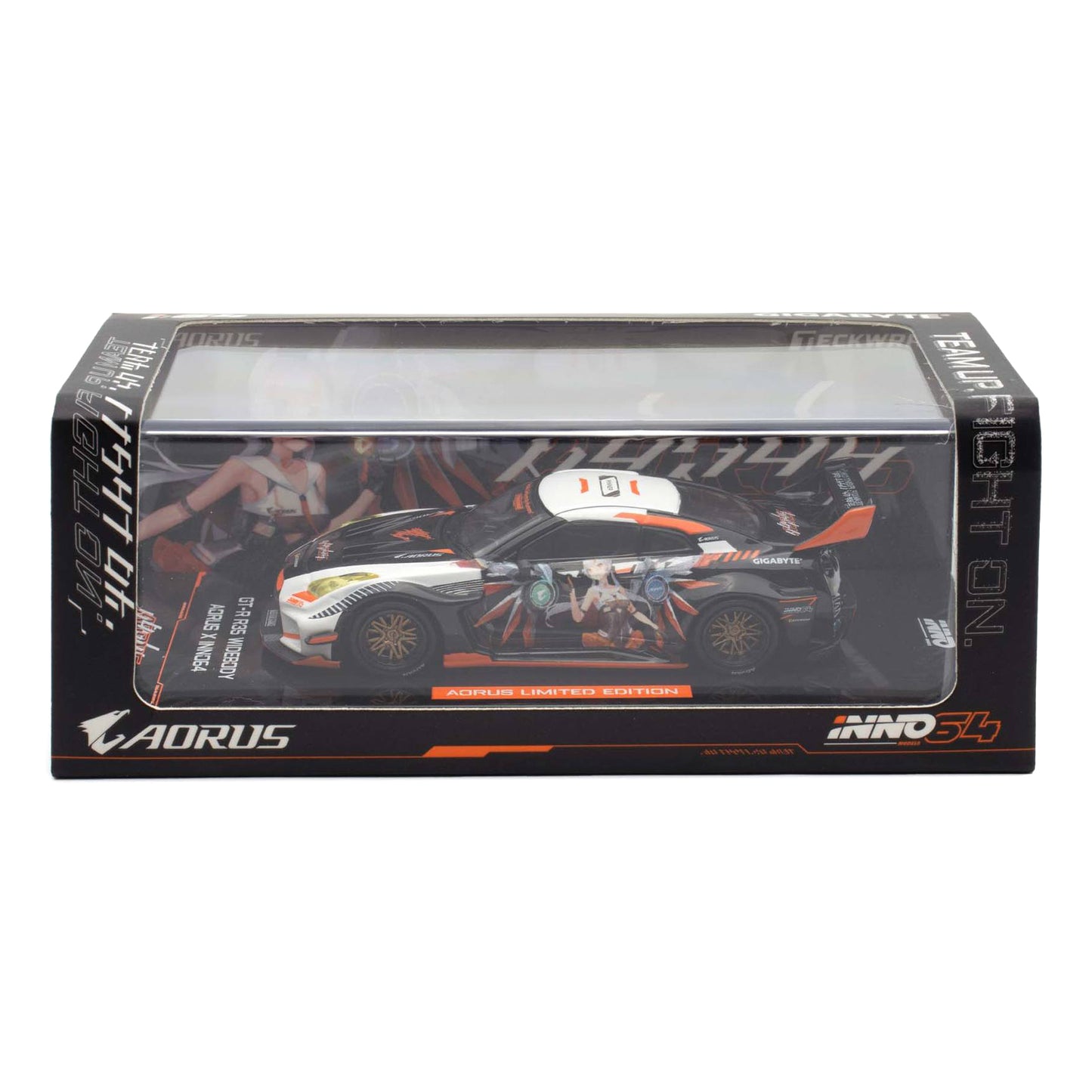 Inno64 1:64 Nissan GT-R R35 Widebody Aorus X Inno64 Limited Edition