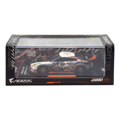 Inno64 1:64 Nissan GT-R R35 Widebody Aorus X Inno64 Limited Edition