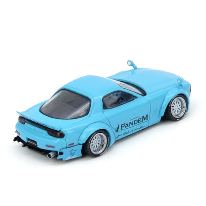 Inno64 1:64 Pandem Rocket Bunny RX7 FD3S Tiffany Blue