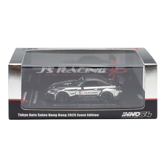 Inno64 1:64 Honda S2000 J'S Racing Chrome Silver Tokyo Auto Salon Hong Kong 2025