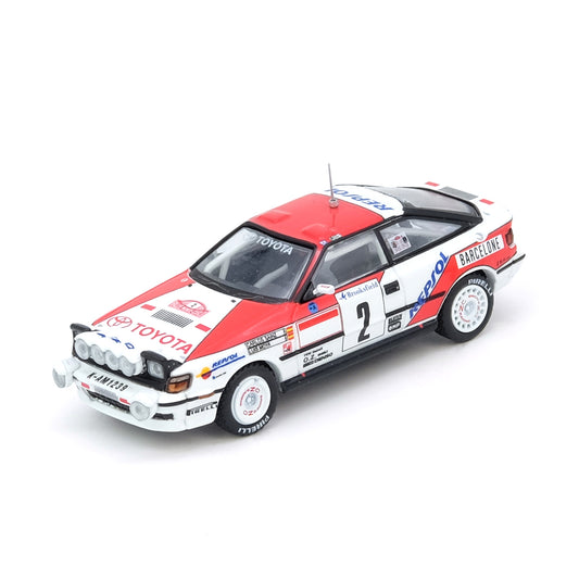 Inno64 1:64 Toyota Celica GT-FOUR (ST165) Winner Rally Monte Carlo 1991