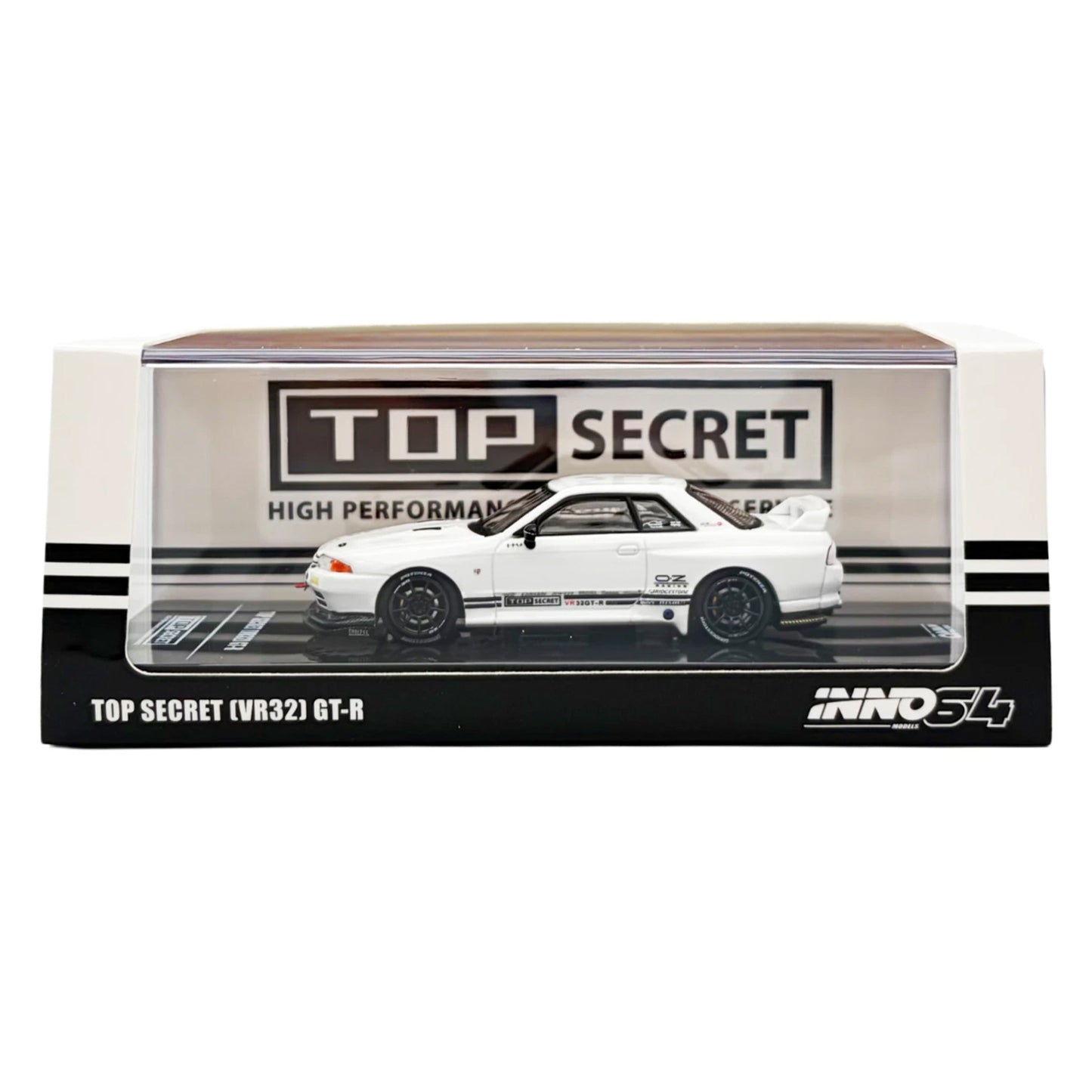 Inno64 1:64 Top Secret VR32 GT-R White