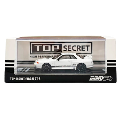 Inno64 1:64 Top Secret VR32 GT-R White