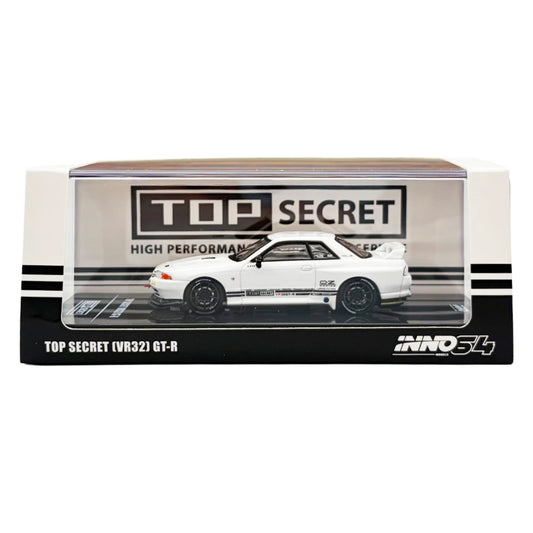 Inno64 1:64 Top Secret VR32 GT-R White