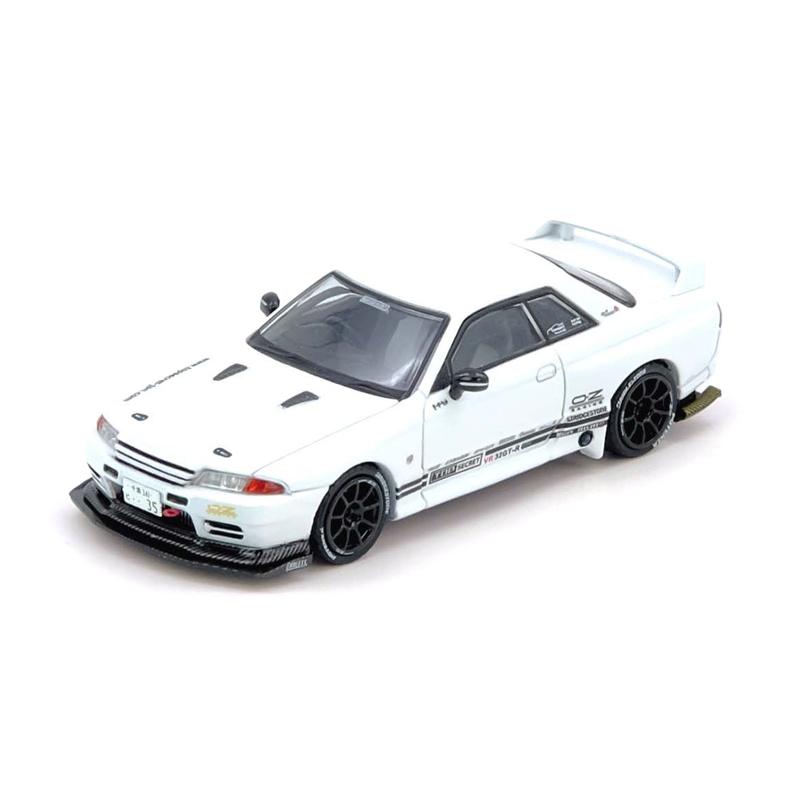 Inno64 1:64 Top Secret VR32 GT-R White