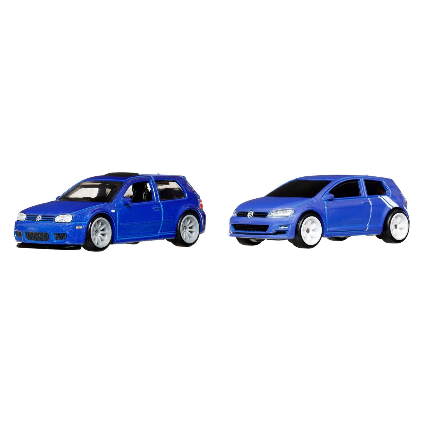 Hot Wheels Premium 1:64 Car Culture 2-Pack 2004 Volkswagen Golf R32 and Volkswagen Golf MK7