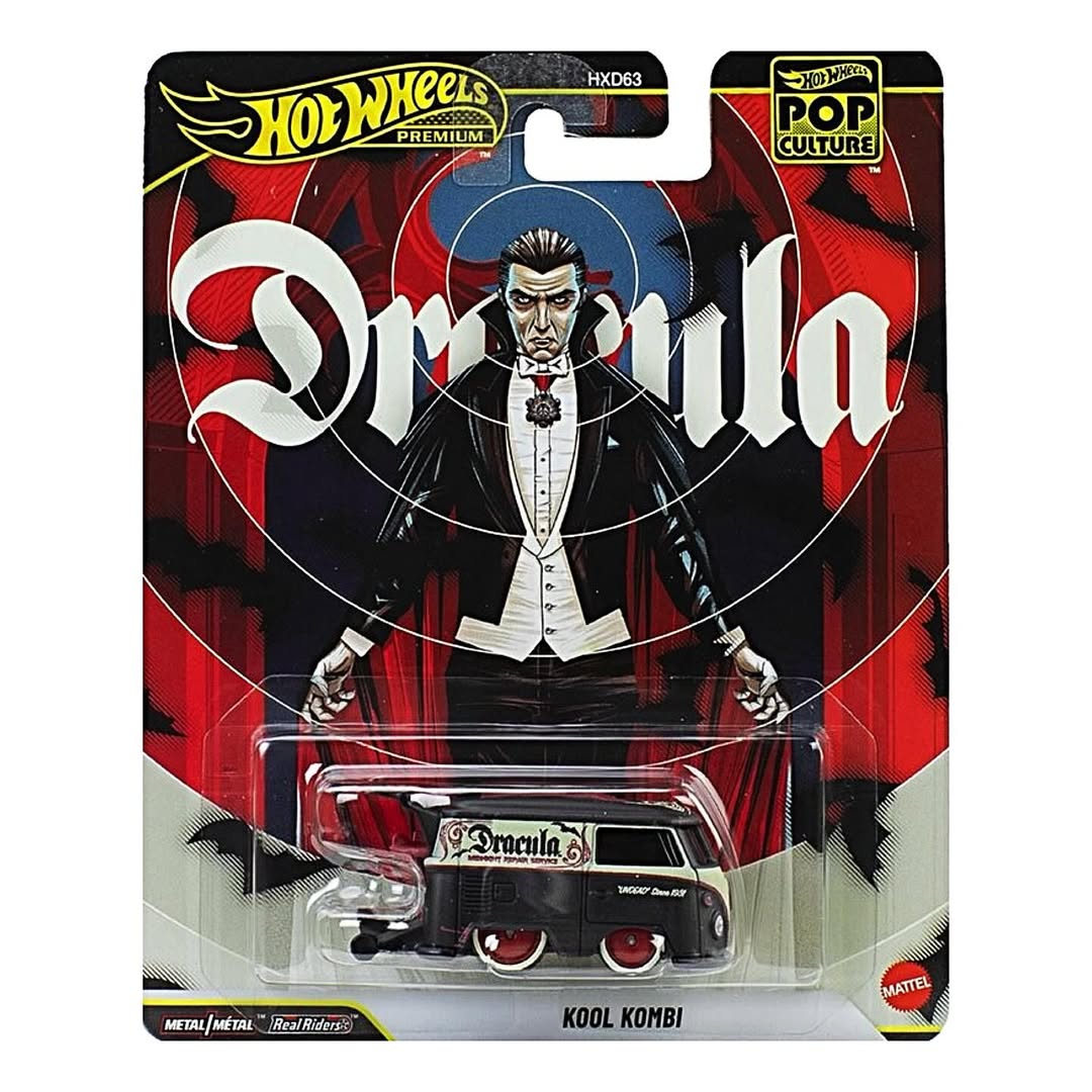 Hot Wheels Premium 1:64 Volkswagen Kool Kombi Dracula