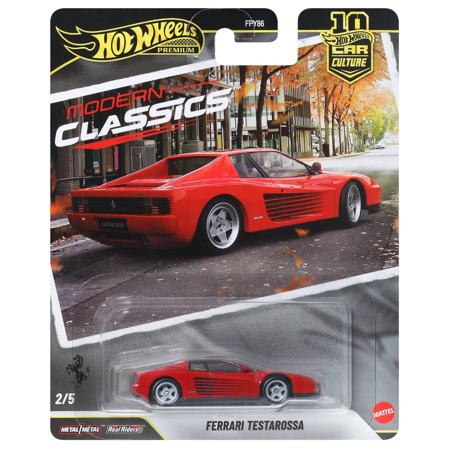 Hot Wheels Premium 1:64 Modern Classics Ferrari Testarossa