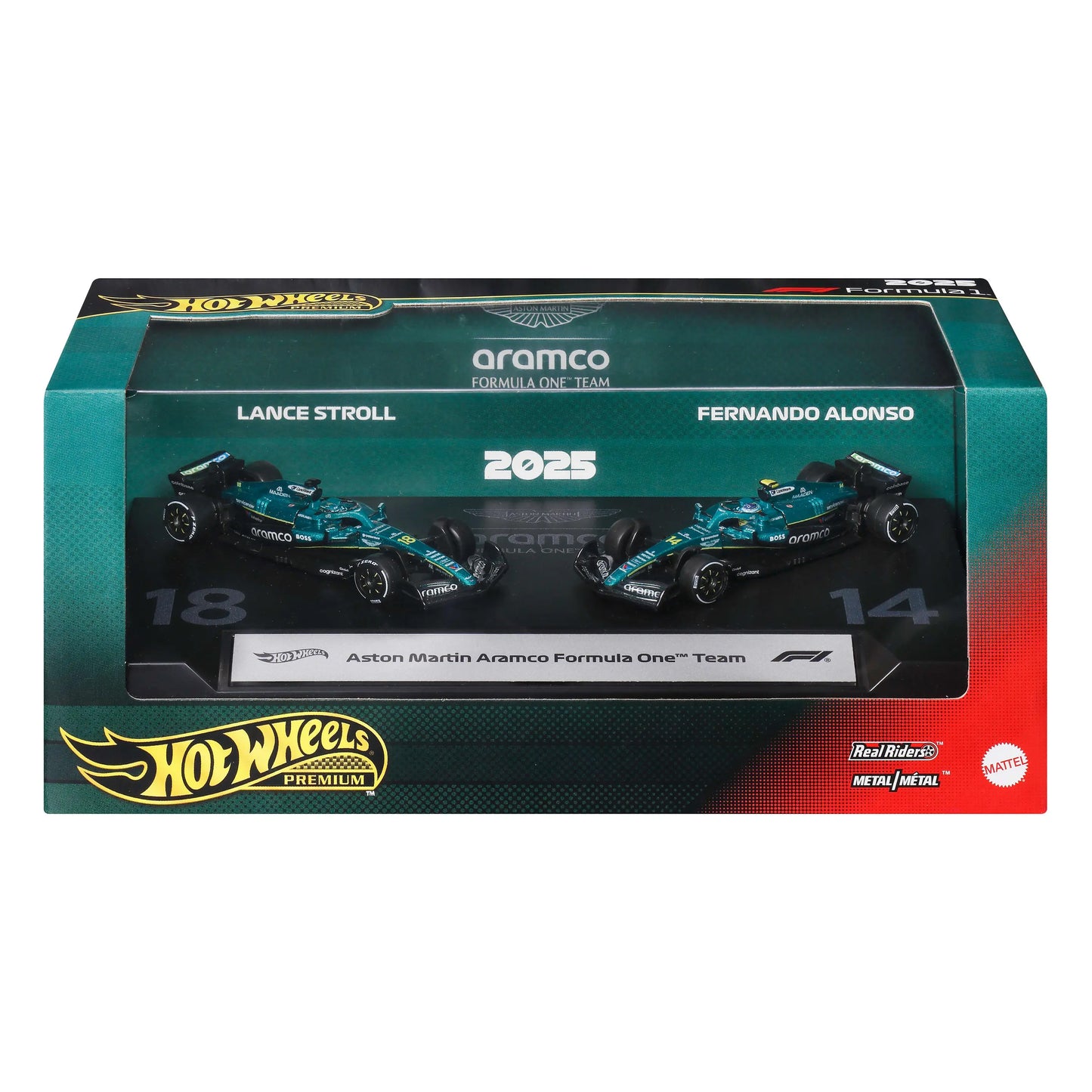 Hot Wheels Premium 1:64 Formula 1 2026 Mix C Pack Case of 4