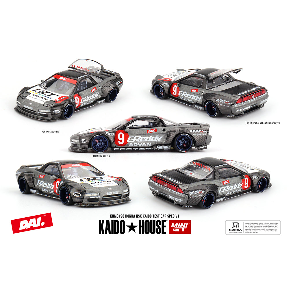 Kaido House 1:64 Honda NSX Kaido Test Car Spec V1 KHMG190