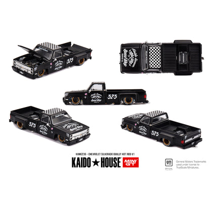 Kaido House 1:64 Chevrolet Silverado Dually Hot Rod V1 KHMG236