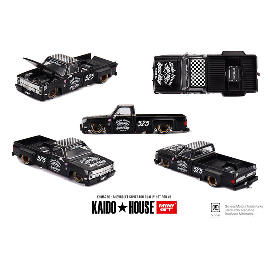 Kaido House 1:64 Chevrolet Silverado Dually Hot Rod V1 KHMG236