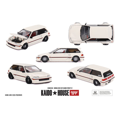 [PRE ORDER] Kaido House 1:64 Honda Civic (EF) Kaido Street V1