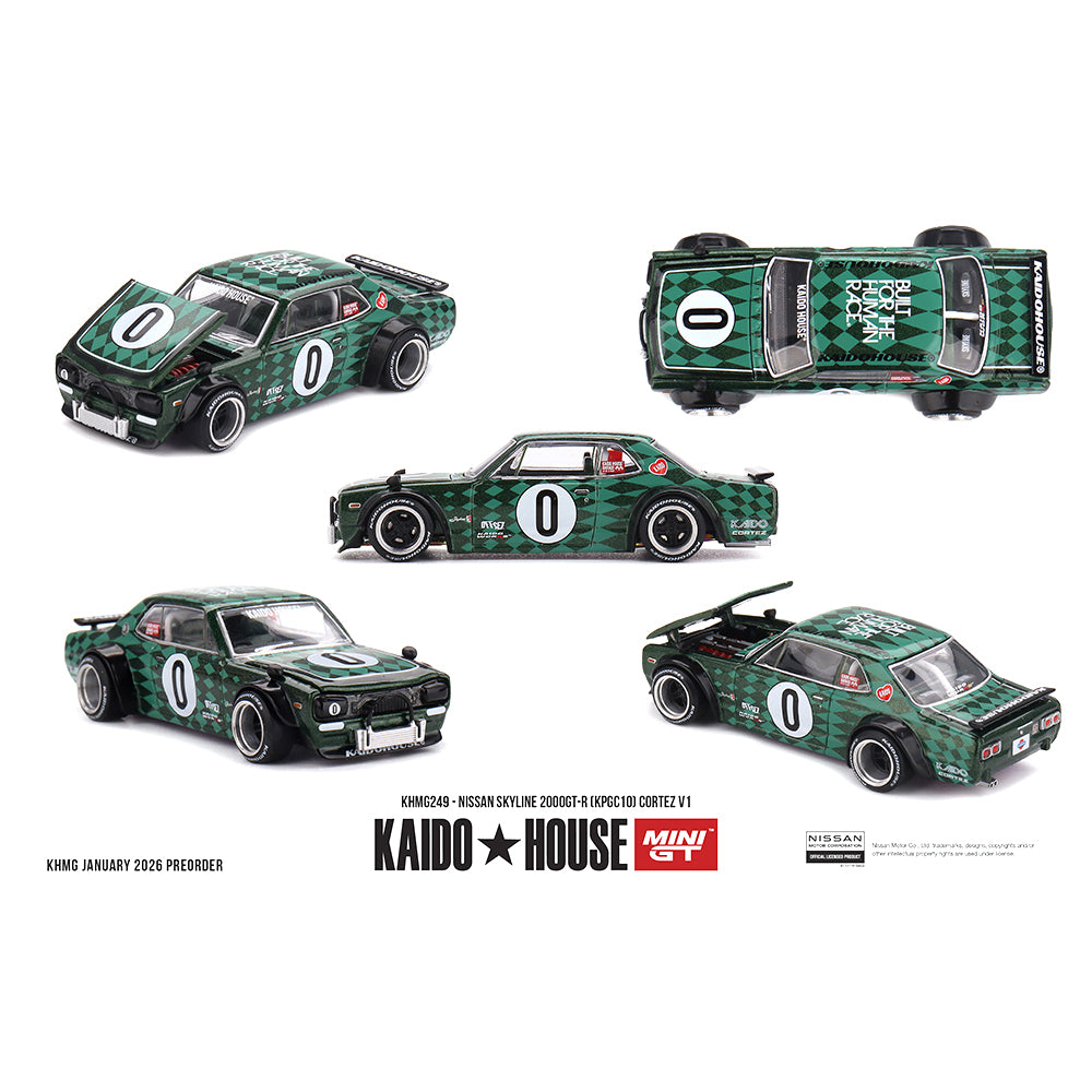 Kaido House 1:64 Nissan Skyline 2000GT-R (KPGC10) Cortez V1