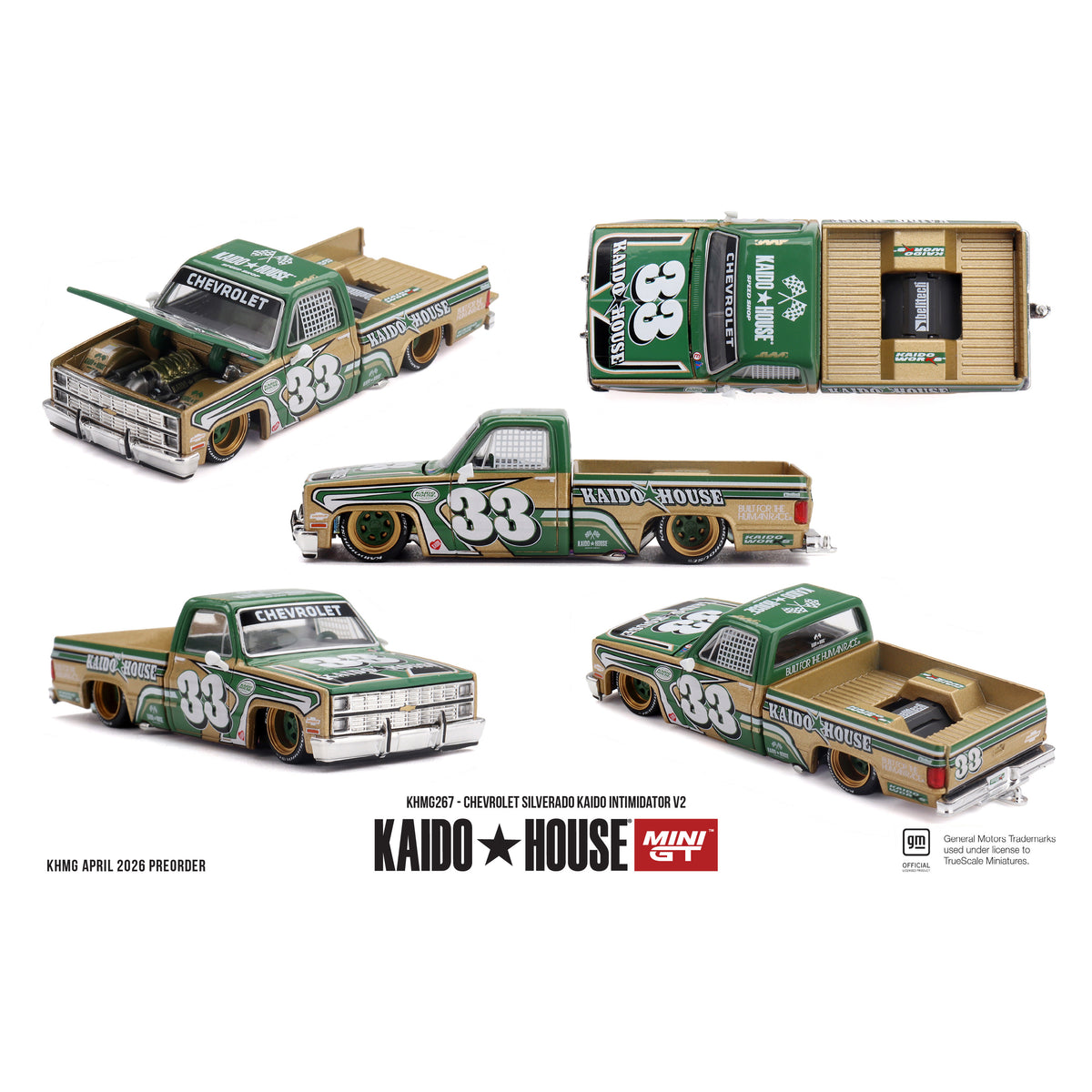 Kaido House 1:64 Chevrolet Silverado KAIDO Intimidator V2