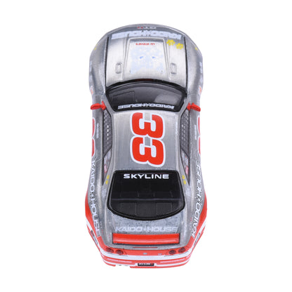 [CHASE] Kaido House 1:64 Nissan Skyline GT-R R33 Black Kaido Cat