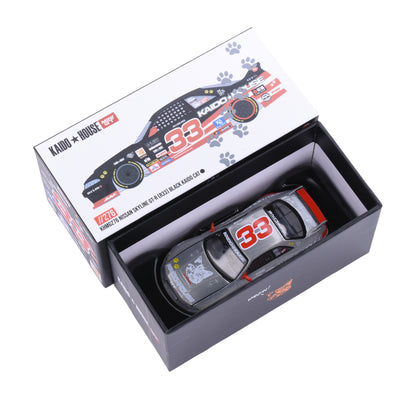 [CHASE] Kaido House 1:64 Nissan Skyline GT-R R33 Black Kaido Cat