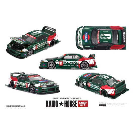 [PRE ORDER] Kaido House 1:64 Nissan Skyline GT-R R32 KHTC V1 KHMG277